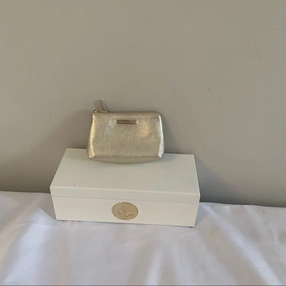 Tiffany & Co. Small Leather Pouch - Gold